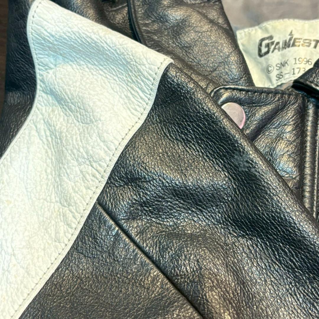 【大幅値下げ！】 餓狼伝説 ビリーカーン 本革レザージャケット 90 ゲーメスト