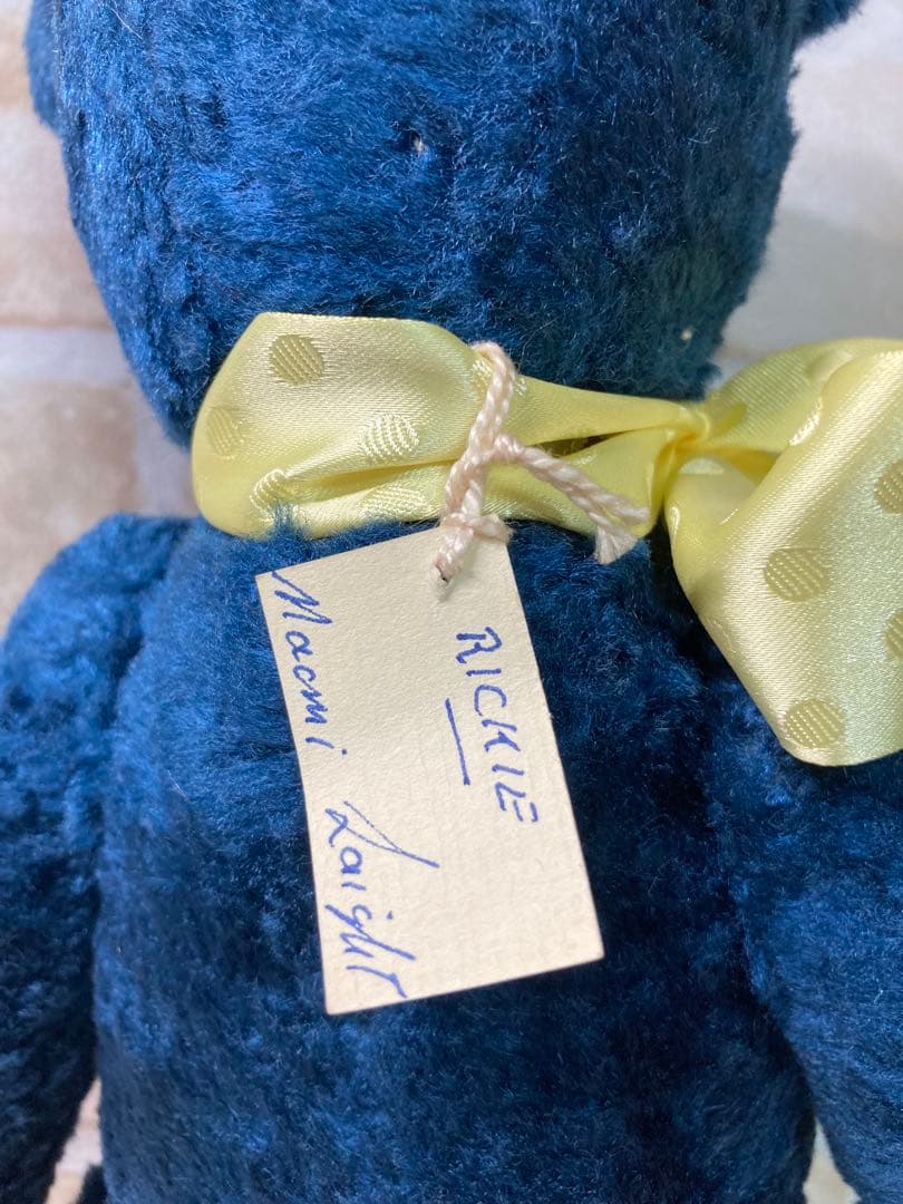 テディベア ナオミライト リッキー RICKIE イギリス製 入手困難 超貴重