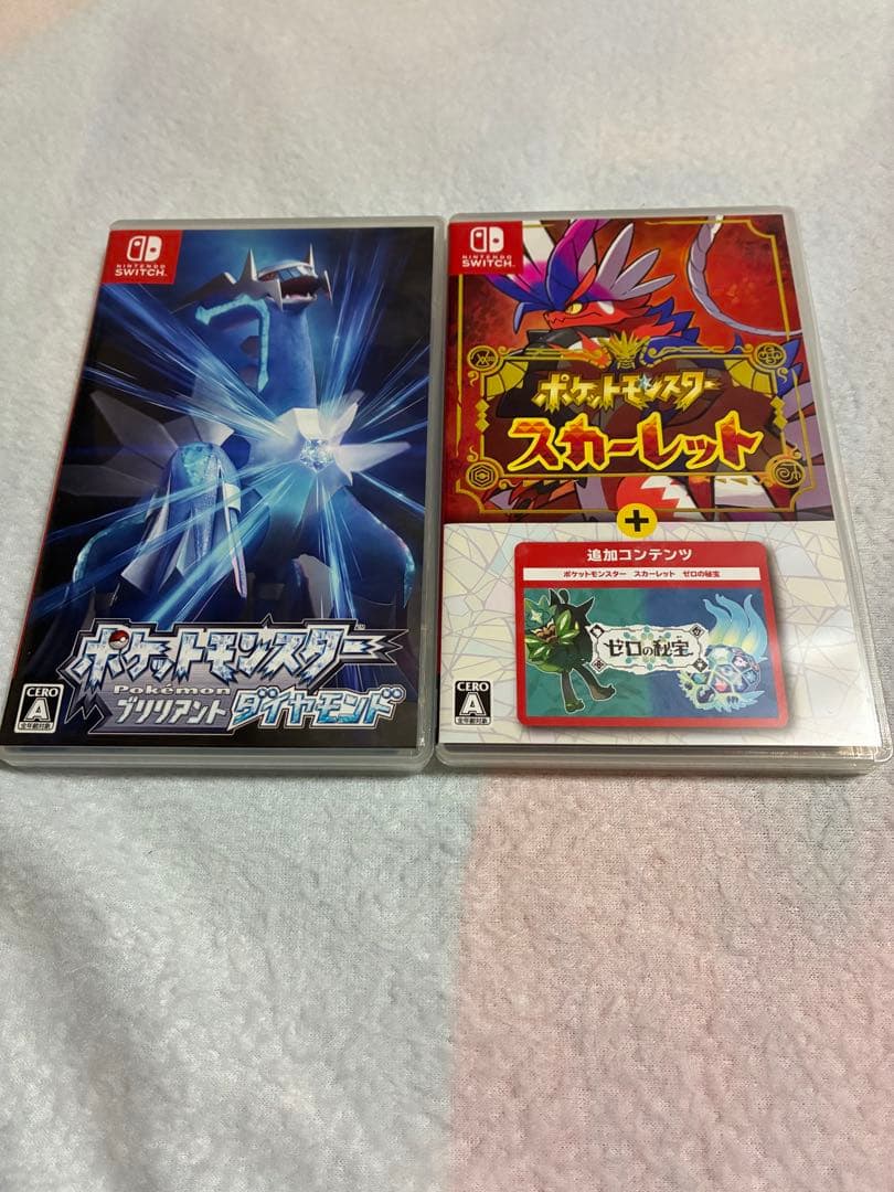 ミ*キ様 ポケットモンスター スカーレット & ブリリアントダイヤモンド　ソフト