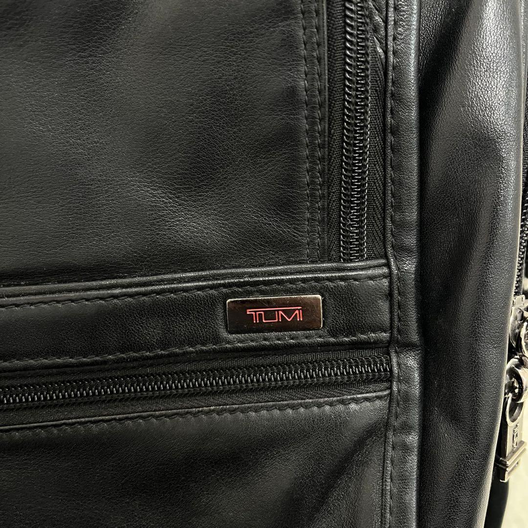 TUMIバックパック96086D4革製ALPHA 09603580DL3前モデル