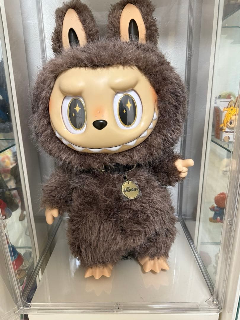 【最安価】THE MONSTERS ぬいぐるみ 茶ジモモ　I FOUND YOU