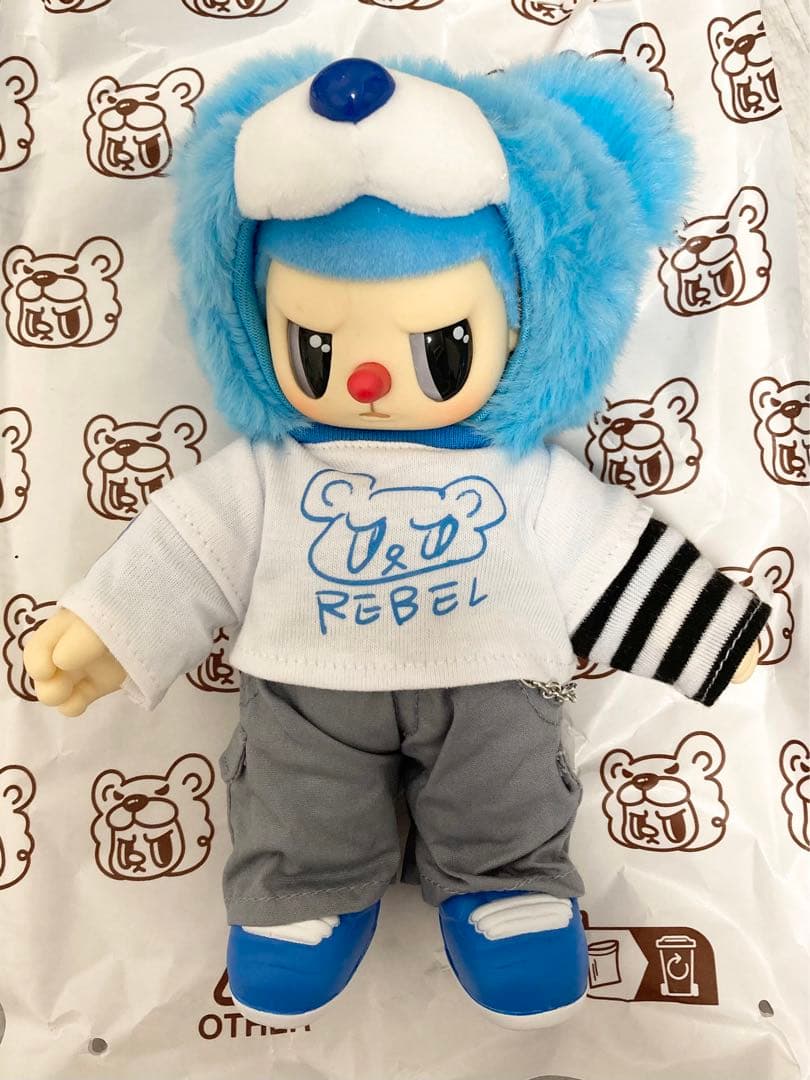 混沌甜心 叛逆熊 REBEL BEAR レベルベア ぬい babythree似