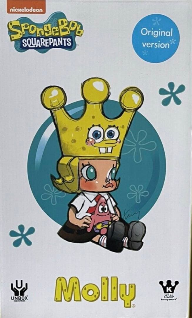 限定レア　モリー×スポンジボブ　kennyswork pop molly ポップ