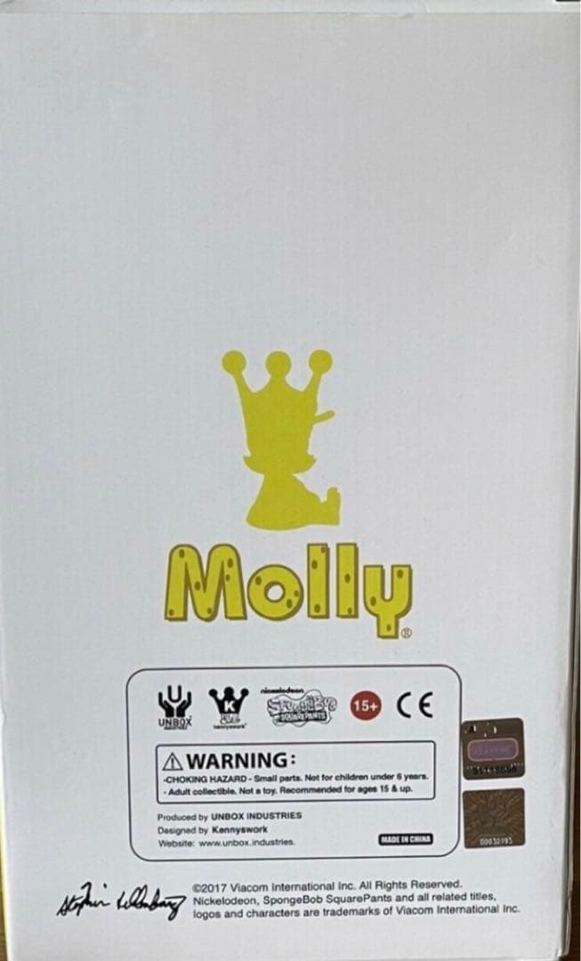 限定レア　モリー×スポンジボブ　kennyswork pop molly ポップ