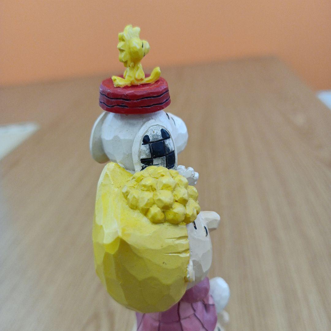 ジムショア　スヌーピー　フィギュア　置物　ピーナッツ　ウッドストック