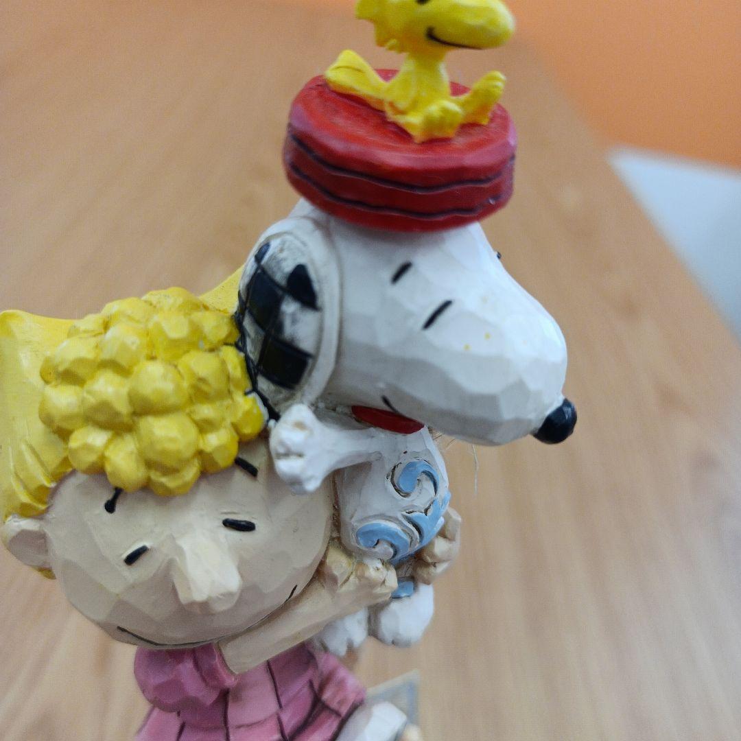 ジムショア　スヌーピー　フィギュア　置物　ピーナッツ　ウッドストック