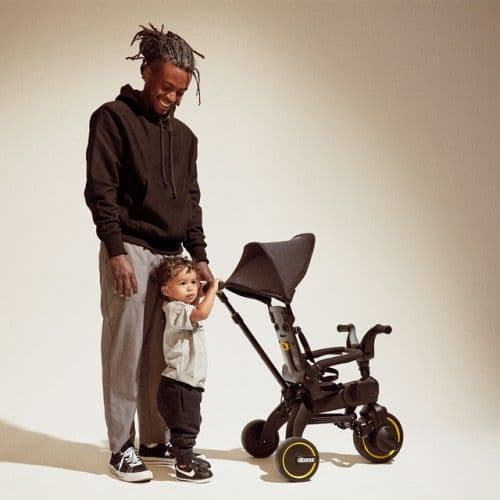 折りたたみ式三輪車 Liki trike リキトライク ミッドナイトエディション