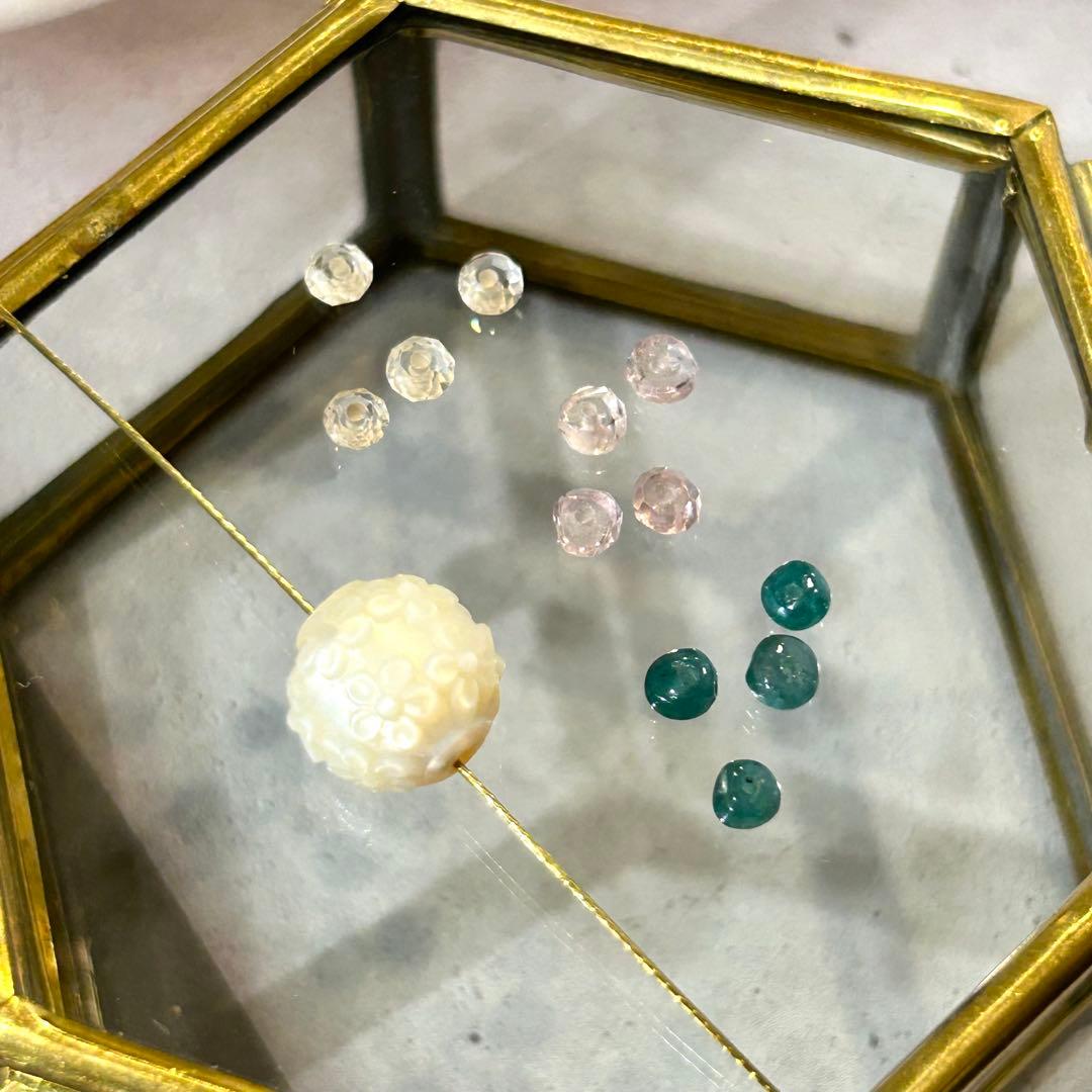 専用✳︎タンザナイトとマラヤガーネット　14kgf　天然石ピアス/イヤリング