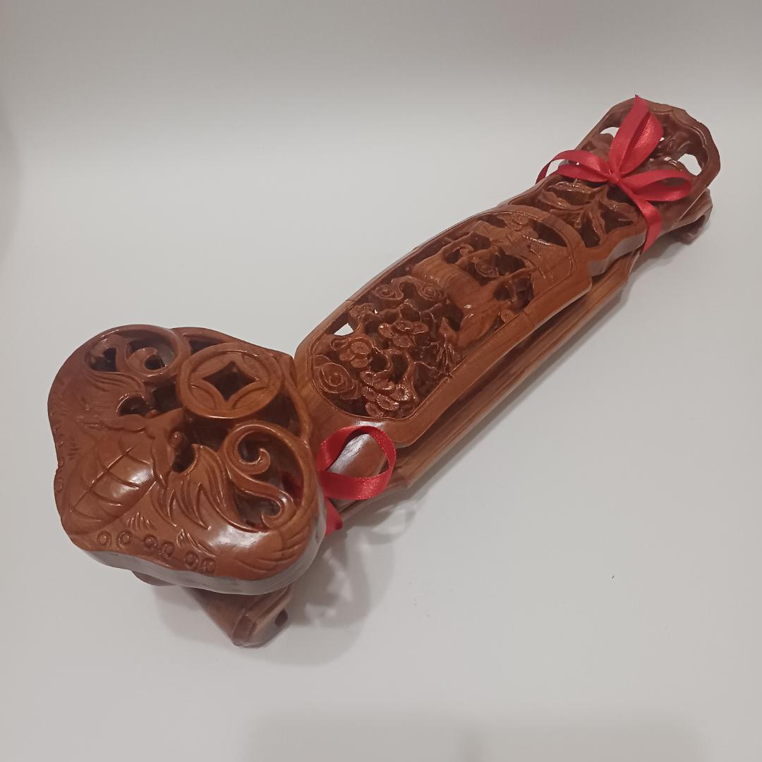 桃木如意 風水　運