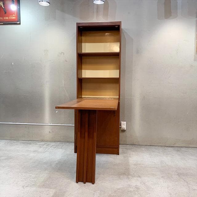 ヴィンテージのチークライティングキャビネット