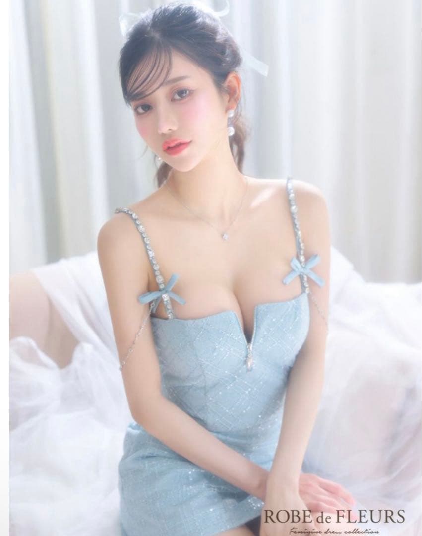 ROBEdeFLEURS/ローブドフルール】ジップデザイン キャミソール