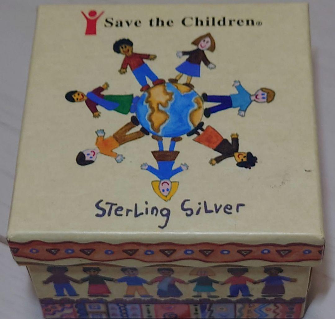 SaveTheCildren 14K(14金) Sterling バッヂ
