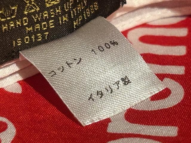 ♪送料無料★Louis Vuitton x Supreme★バンダナ★正規品♪