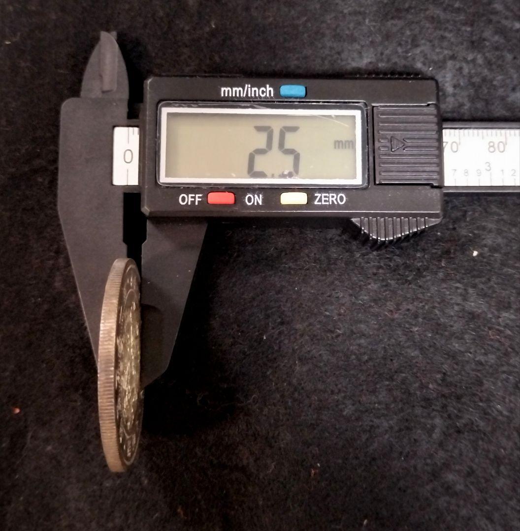 f*1様 朝鮮銀貨 五両銀貨 目方約26.9g 銀含有率約91.8％ 古銭 銀貨