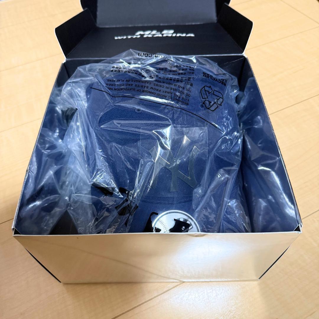 aespa カリナ MLB キャップ 59 帽子 KARINA トレカセット