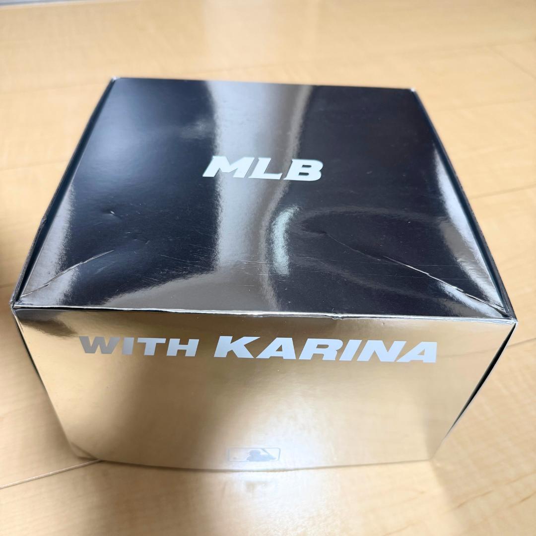 aespa カリナ MLB キャップ 59 帽子 KARINA トレカセット