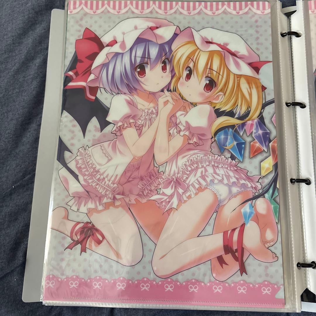 東方project レミフラ　パジャマ　美少女　クリアファイル　VY17