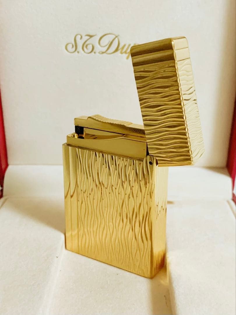 【超快音】S.T.Dupont デュポン ガスライター ギャッツビー 18201