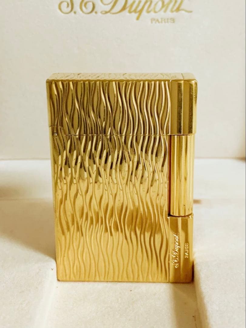 【超快音】S.T.Dupont デュポン ガスライター ギャッツビー 18201