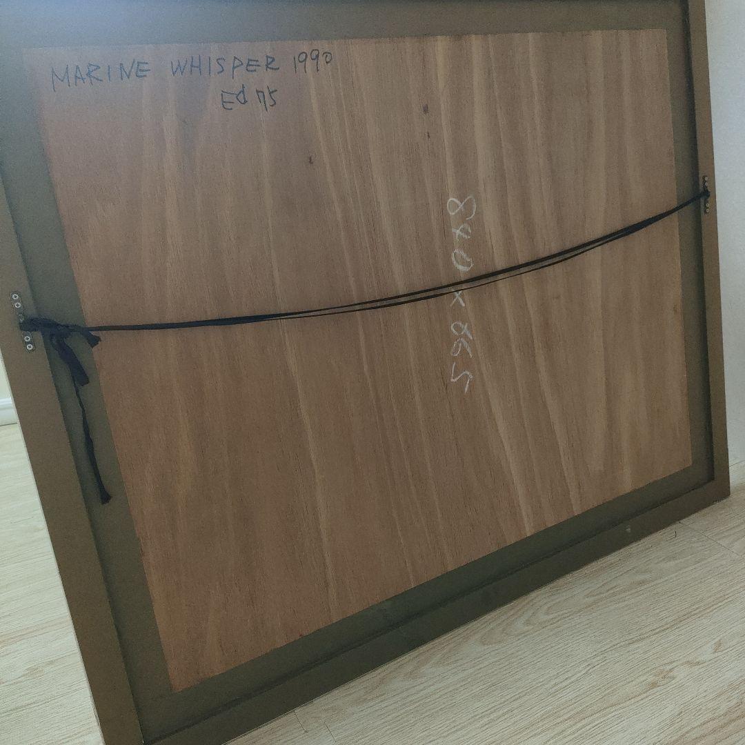 鈴木英人 「マリン ウィスパー」アートポスター 額付き