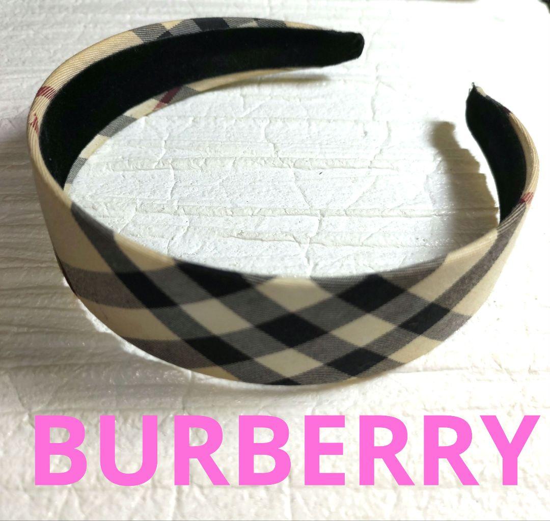 BURBERRY❤カチューシャ チェックカチューシャ バーバリーチェック