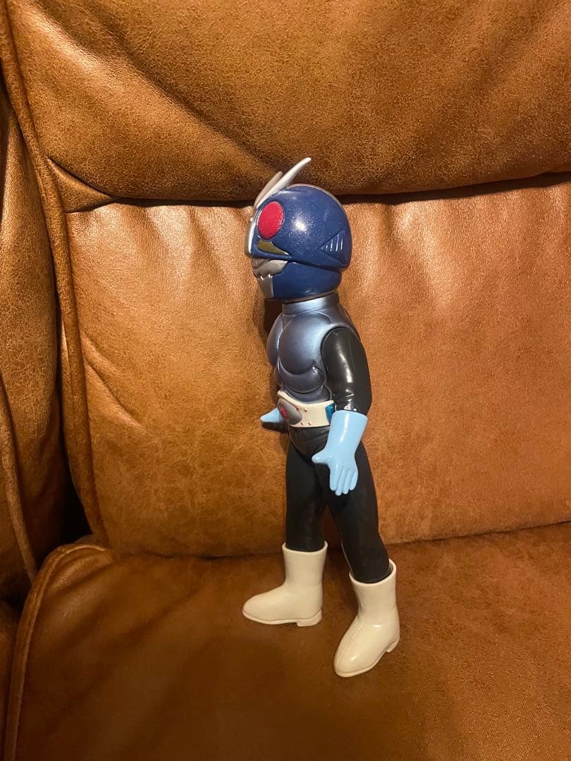 仮面ライダー　青マスク ソフビ ユニファイブ