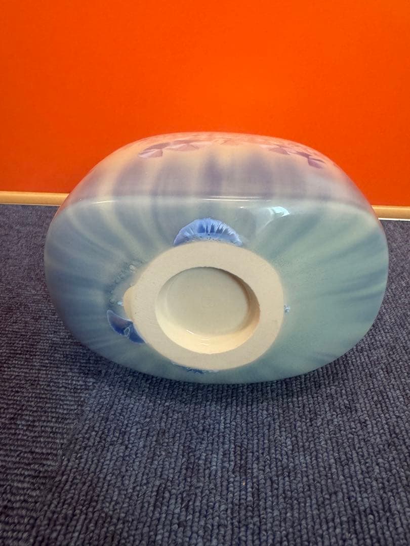 1635 色絵小花瓶 工芸品 時代物 日本の陶磁 陶芸