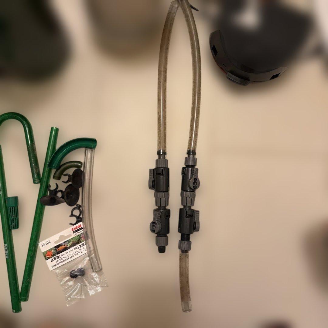 ろ材未使用品入れ替え済。EHEIM エーハイム　外部フィルター 2213、予備品