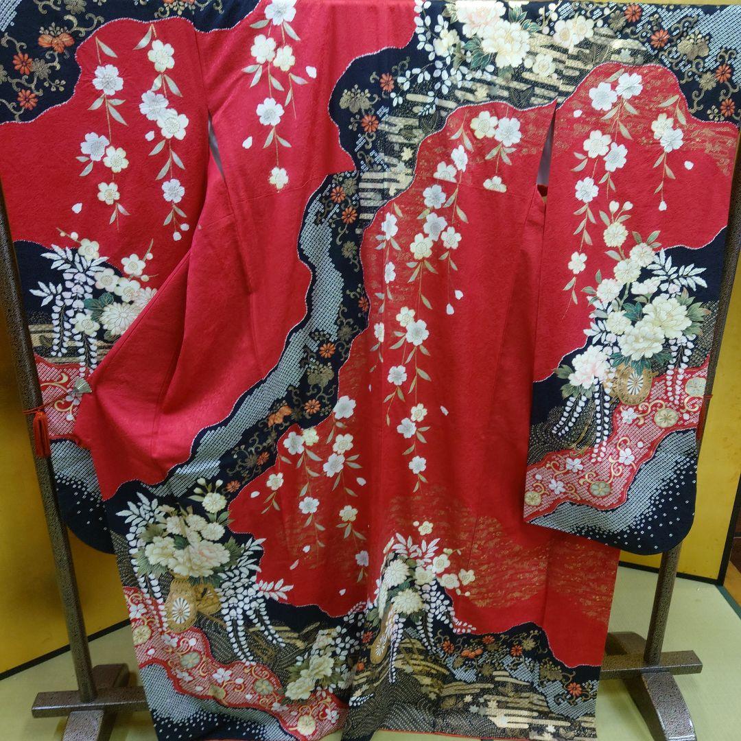 別誂振袖正絹袷友禅創作品