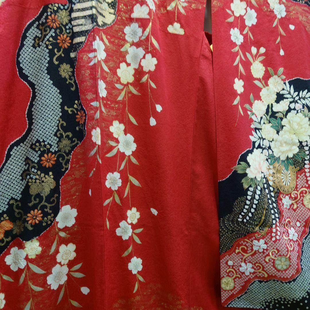 別誂振袖正絹袷友禅創作品