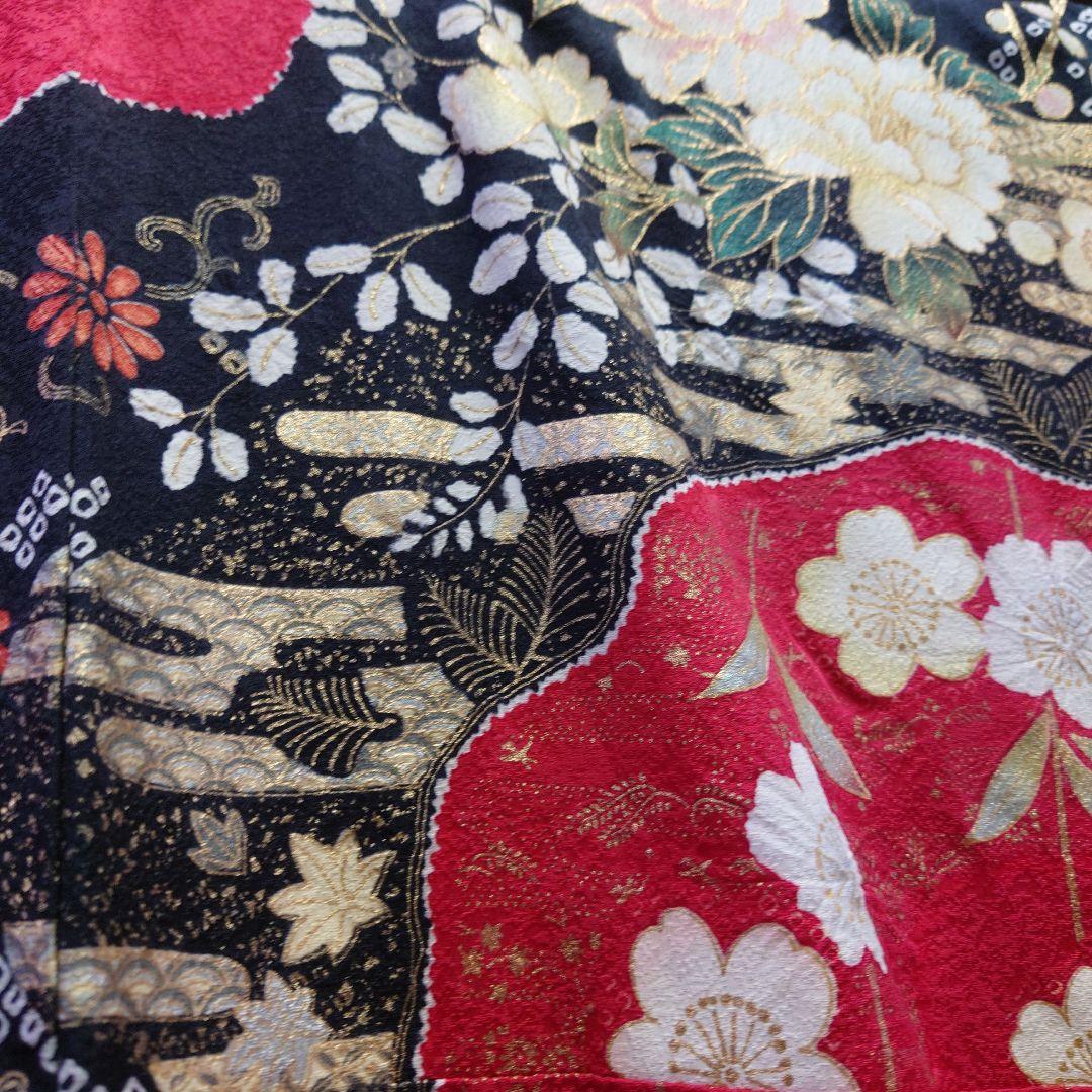 別誂振袖正絹袷友禅創作品