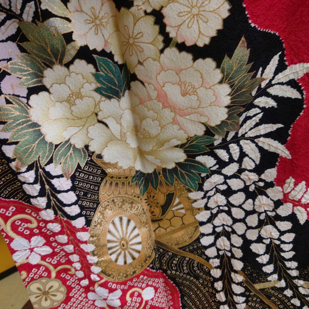 別誂振袖正絹袷友禅創作品