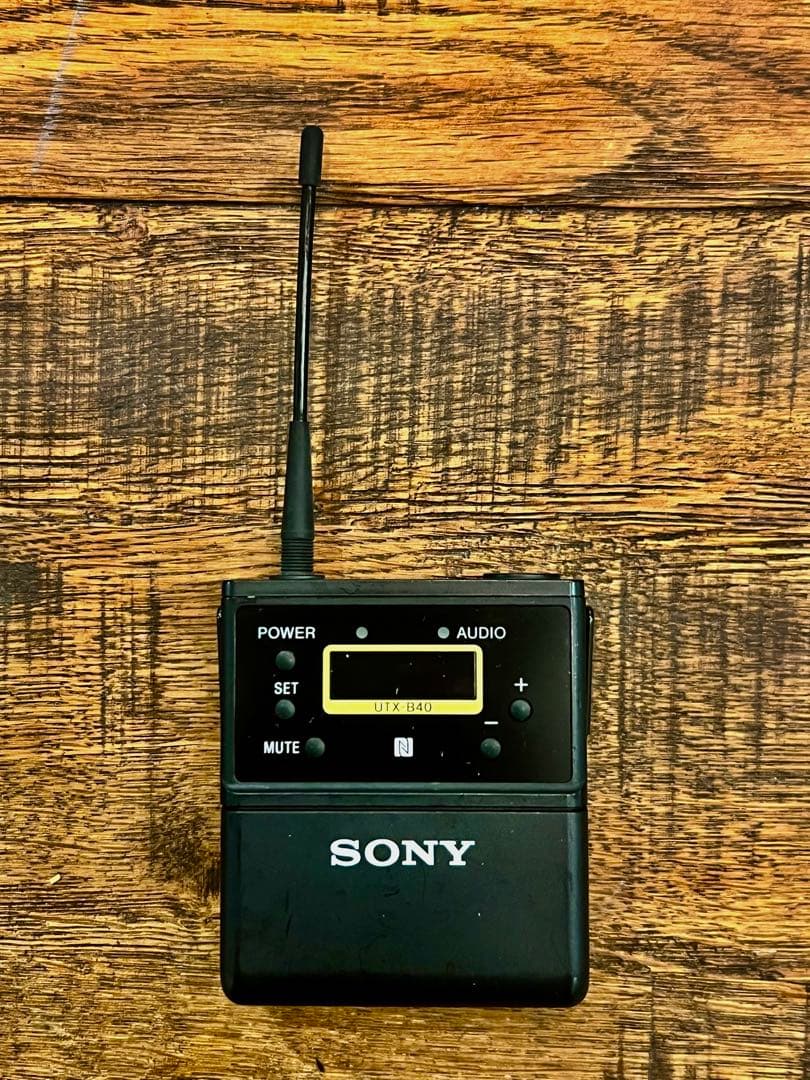 SONY UWP-D21 ワイヤレスピンマイク 良品 欠品あり おまけ付き