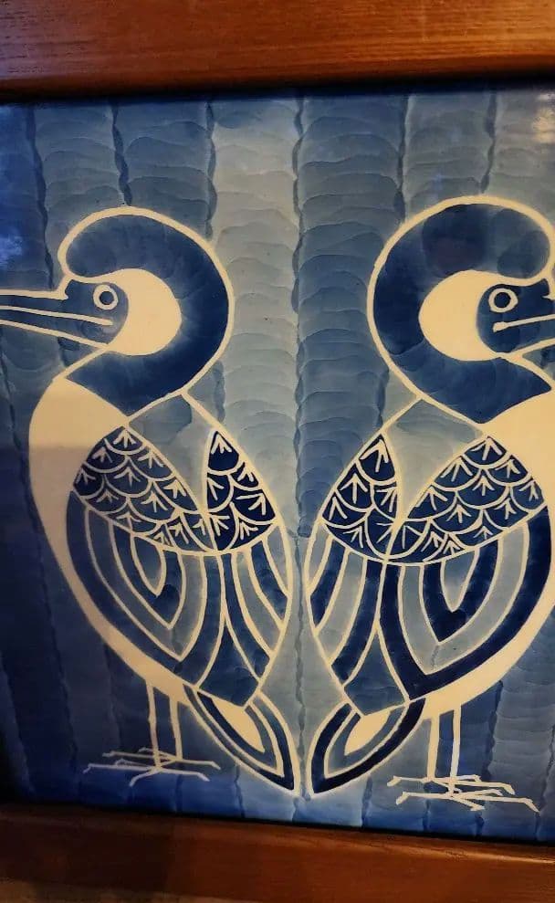 陶芸アート 鳥のデザイン