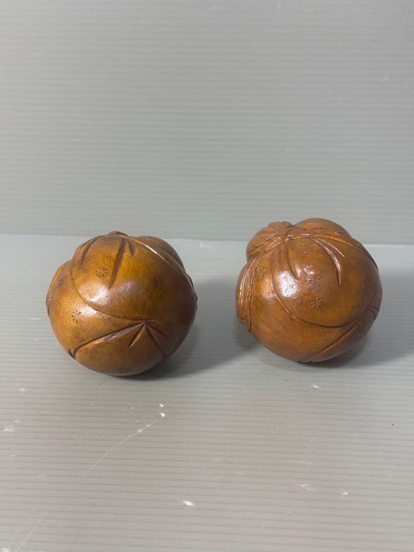 2535  『布袋　七福神』　置物　2客