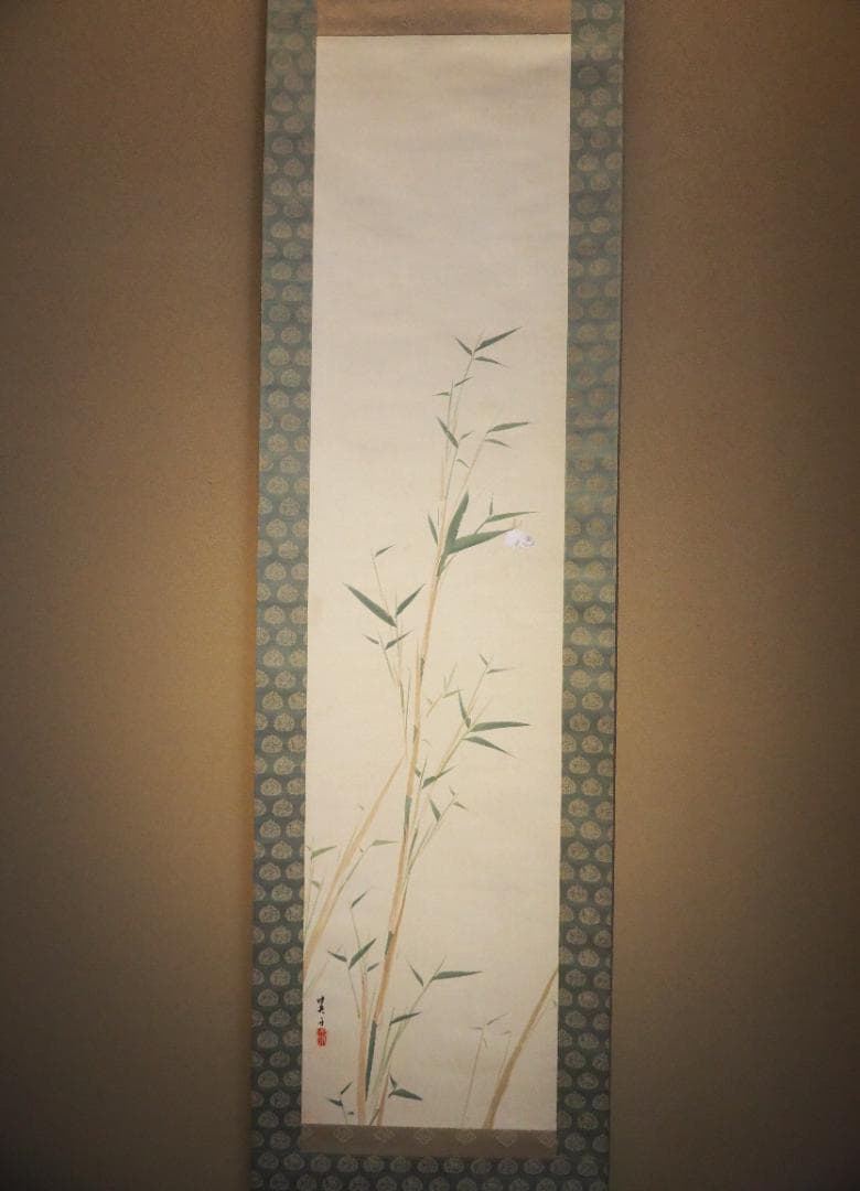 加藤英舟自筆『五月晴』掛軸（共箱）