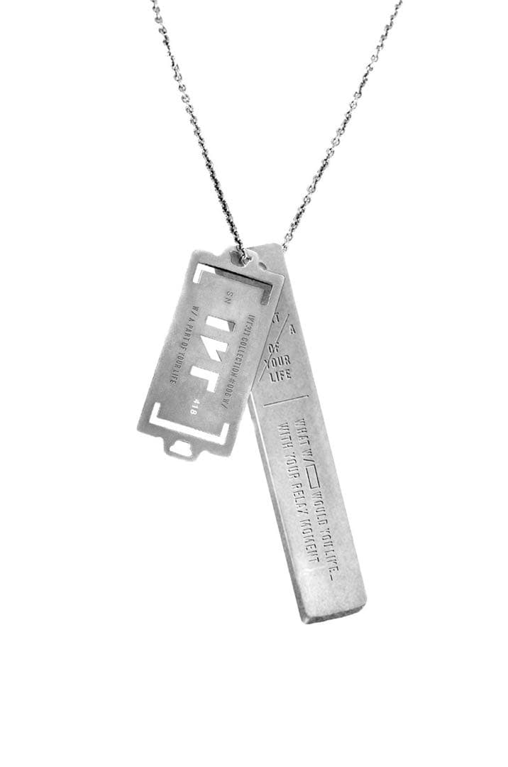 【IKE】【IKE PROJECT】【アイケーイー】ナンバリングネックレス