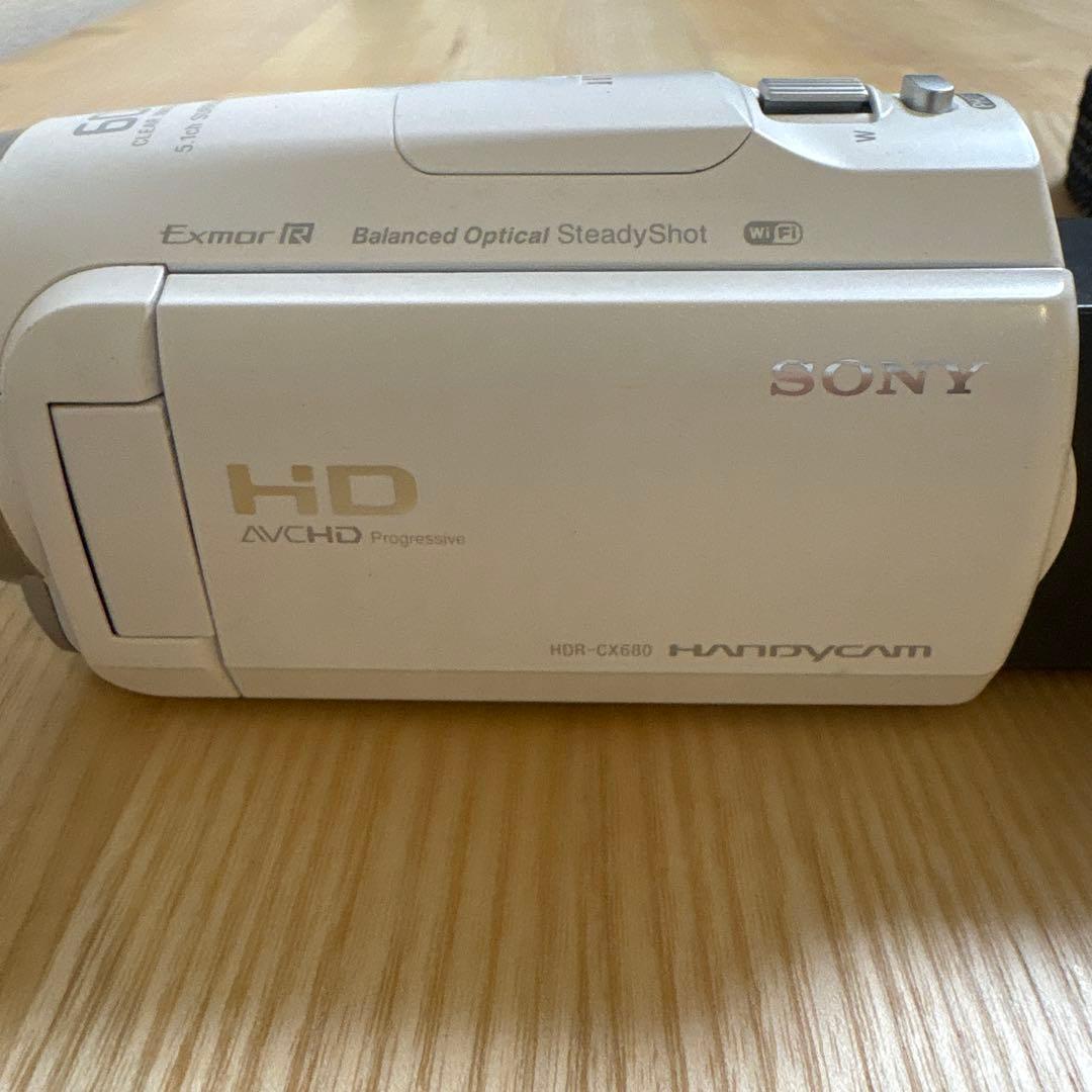 SONY HDR-CX680 ビデオカメラ 本体　大容量バッテリーセット