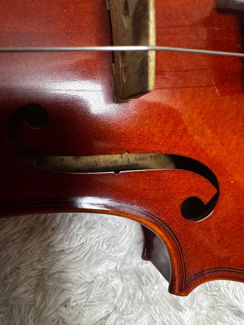 美品 スズキバイオリン大人用 4/4 NO,280 弓ケース付き