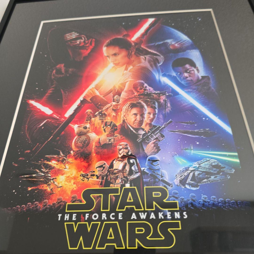 「スター・ウォーズ　フォースの覚醒」 ポスターフレーム