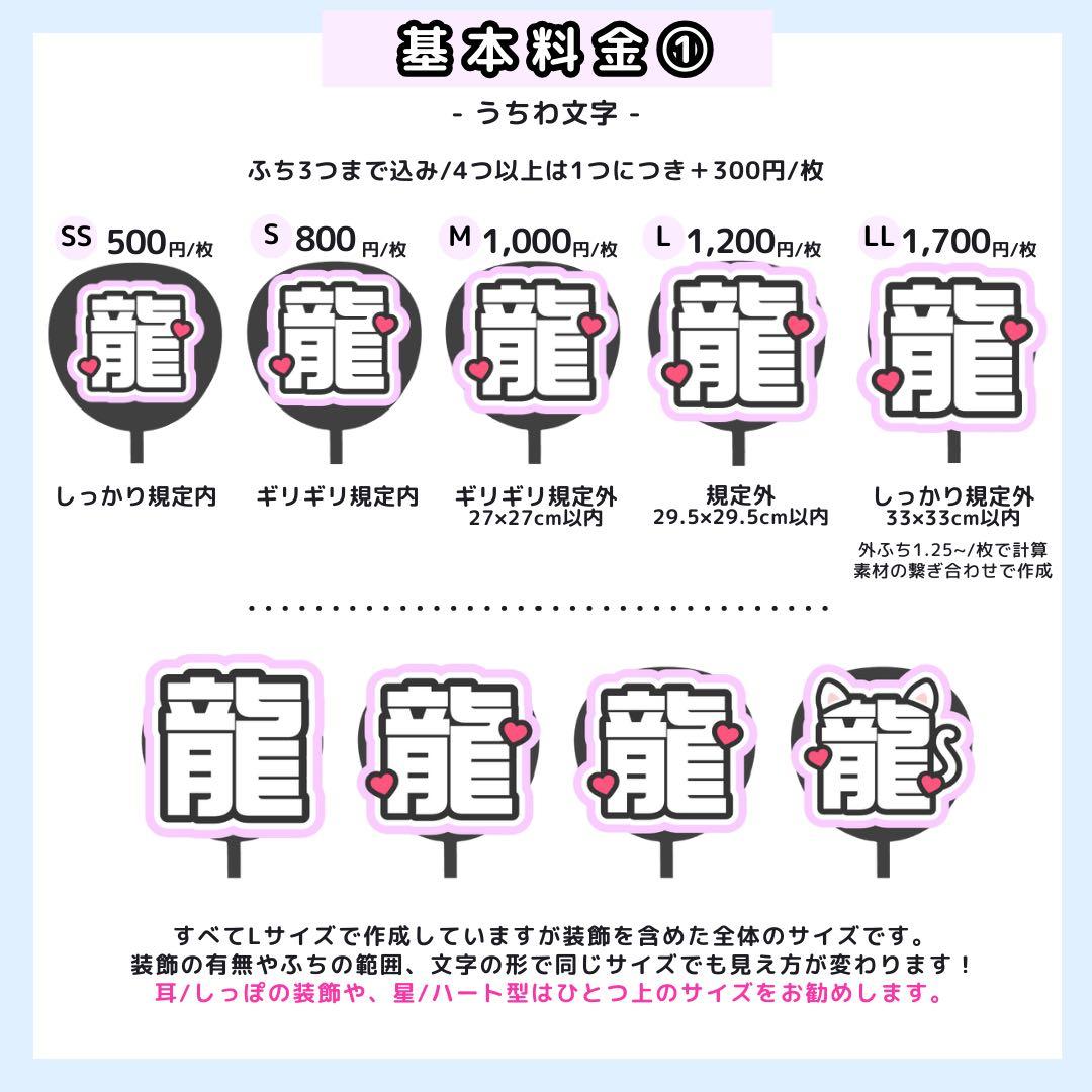 【 1月25日/れい】an様 うちわ文字オーダー うちわ屋さん 文字パネル