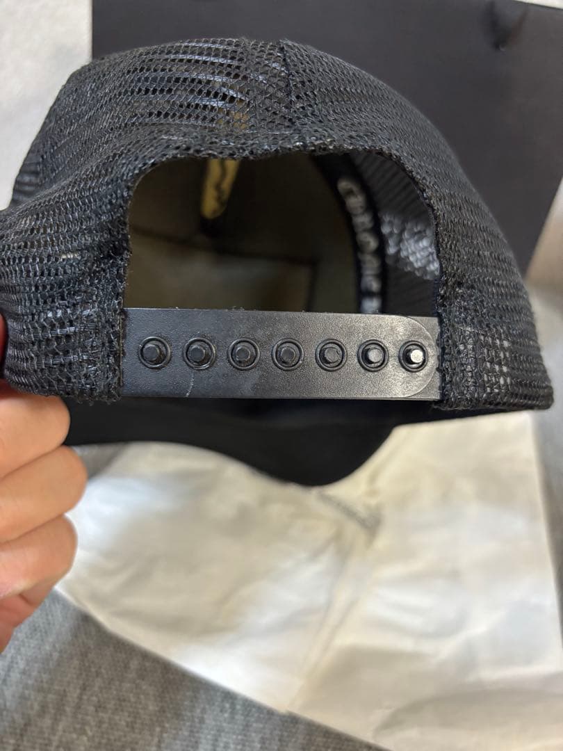 【美品】確実正規品　クロムハーツキャップ　国内正規品　ブラック