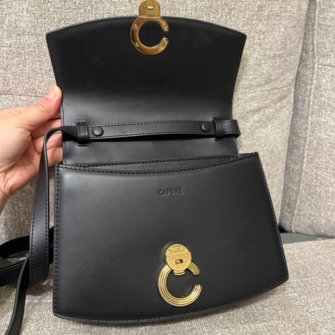 Cafune Pendulumスモール　ショルダーバッグ カフネ　ブラック　黒