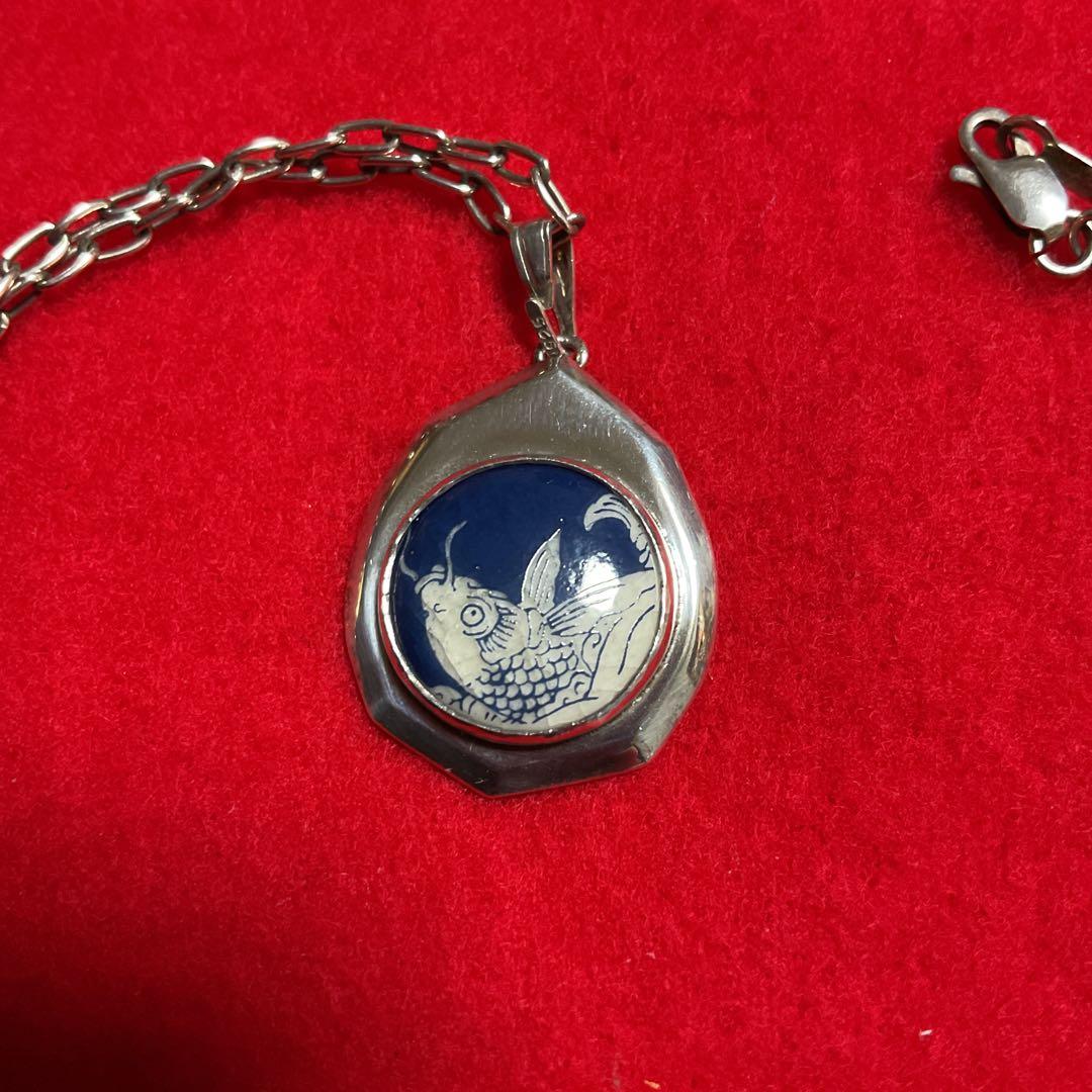 薩摩ボタンリング - 飛鯉