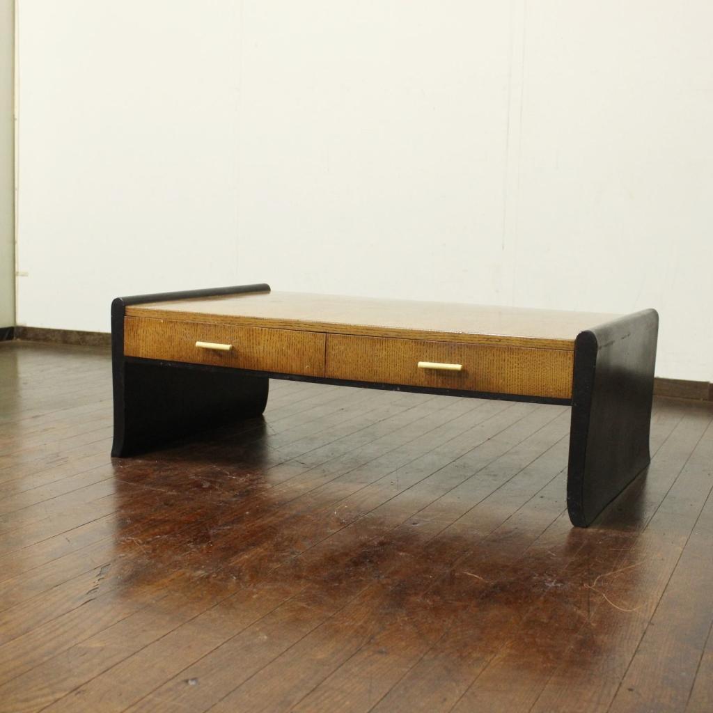 昭和レトロな風合いが良い文机 テーブル/古道具/テレビ台/ローボード/一枚板