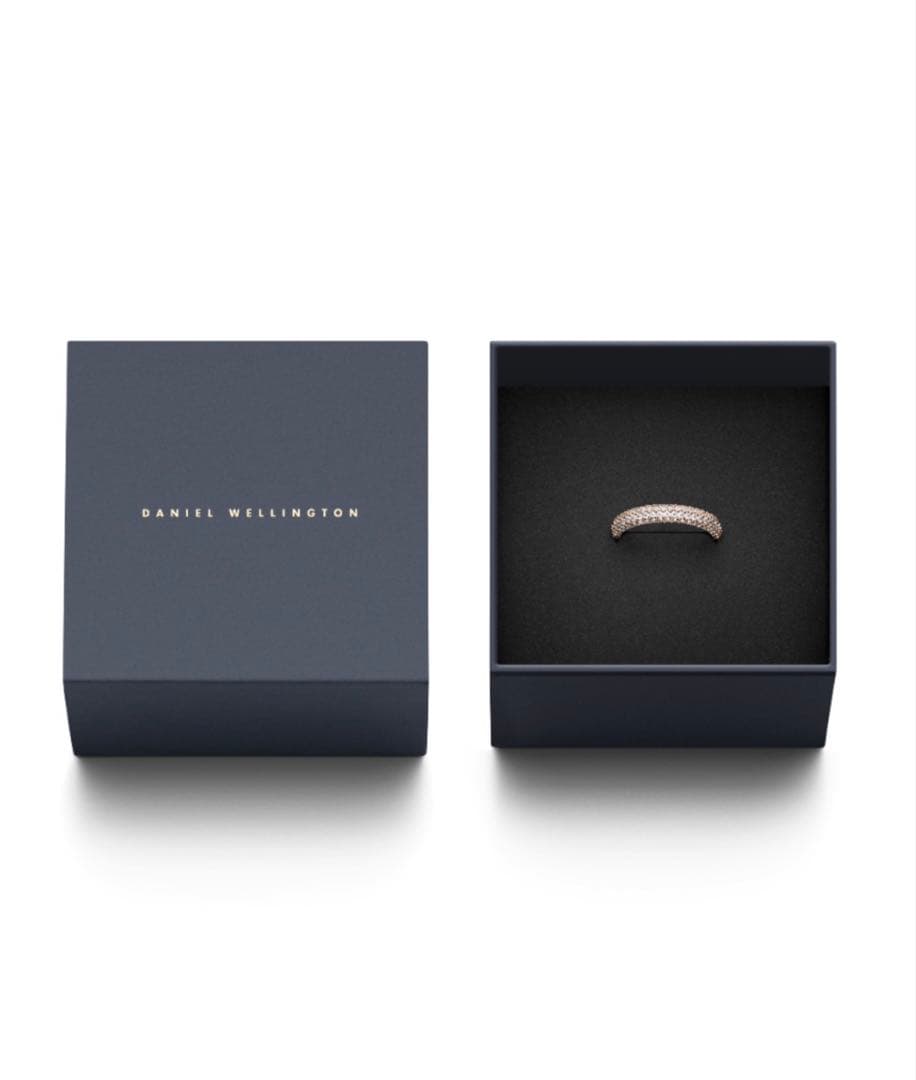 ほぼ新品 Daniel Wellington ローズゴールド リング 50