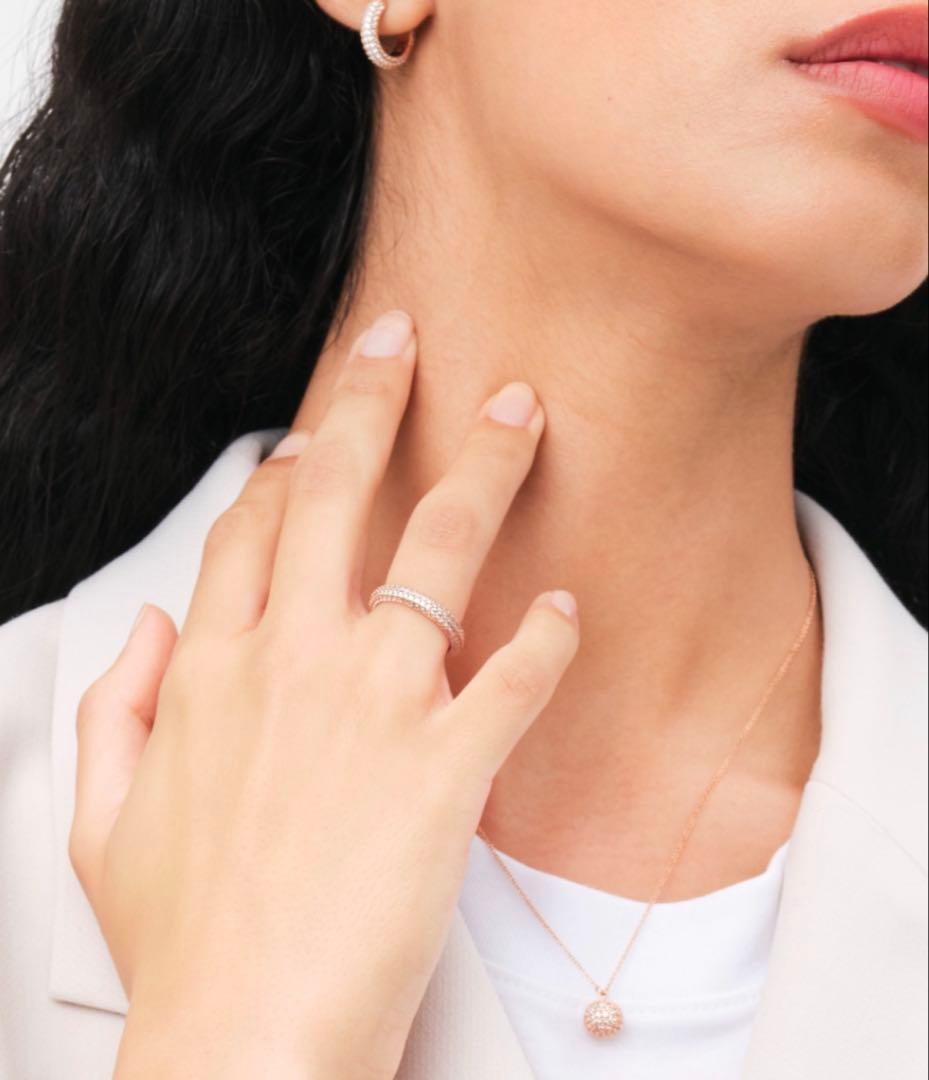 ほぼ新品 Daniel Wellington ローズゴールド リング 50