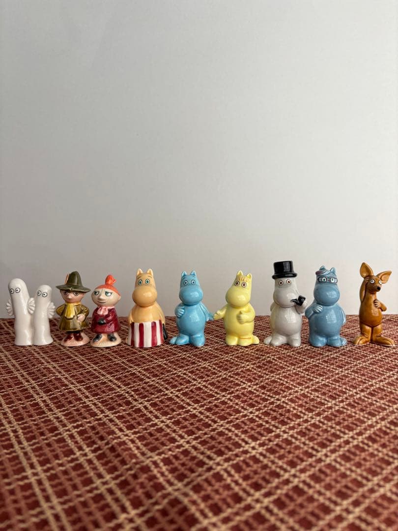 ムーミンとその仲間たち　陶器の置物