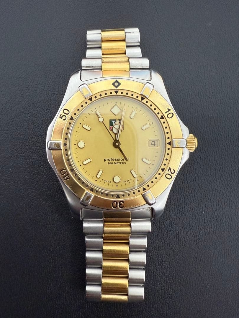 ビンテージ✨TAG Heuer プロフェッショナル 腕時計 200m防水