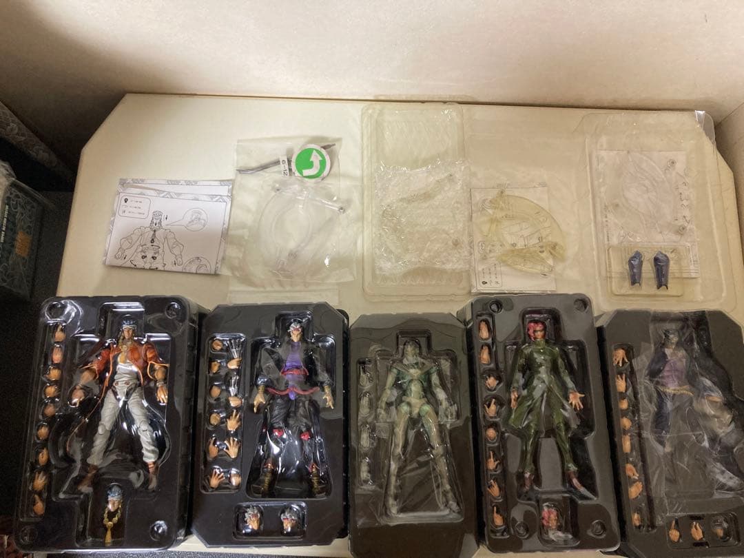 ジョジョ　超像可動　3部　スターダストクルセイダー　14体セット